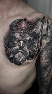 Poseidon Tattoo Maribor Slovenija